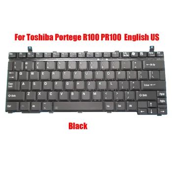 İngilizce ABD Laptop Klavye Toshiba Portege R100 PR100 9J. N7482. 201 NSK-T6201 Siyah Yeni