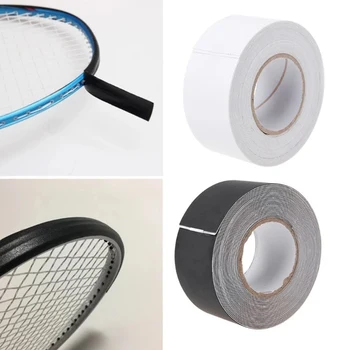 Raket Koruma Bandı 500cm Kenar Koruma Raketi Çıkartmalar Tenis Darbe Azaltmak Tenis Raketi Kafa Koruma Sticker
