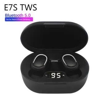 2023 TWS kablosuz bluetooth 5.0 Kulaklık Dokunmatik Kontrol 9D Stereo mikrofonlu kulaklık Spor Kulaklık su geçirmez Kulaklık LED Ekran