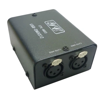 512 Kanallı USB DMX DMX512 led ışık DMX Sahne Aydınlatma Modülü Sahne aydınlatma kumandası Mini Dekoder