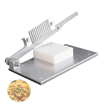 Patates Soğan Dalga Dilimleme Buruşuk Patates Kızartması Salata Oluklu Kesme Makinası