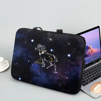 Moda Satış Çılgın Zodyak Baskı laptop çantası Apple Huawei İçin Evrensel seyahat el çantası 10.12.13.15.17 İnç bilgisayar kasası