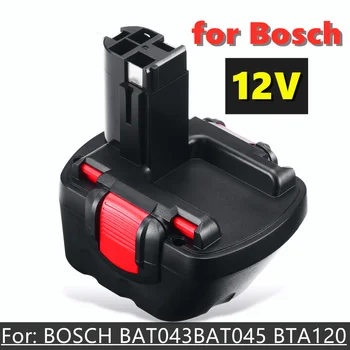 Bosch için 12 V 12800 mah PSR şarj edilebilir pil 12 V 12.8 AH AHS GSB GSR 12 VE-2 BAT043 BAT045 BAT046 BAT049 BAT120 BAT139