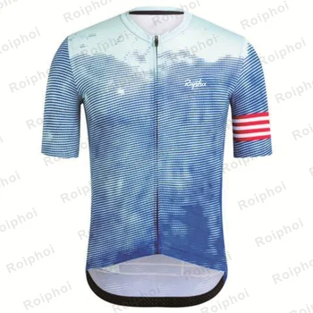 2023 ROIPHOI Yeni erkek Yaz Bisiklet Jersey Gömlek Yarış Spor Bisiklet Gömlek Ropa Ciclismo Pro Team MTB Bisiklet JerseyCycling Giyim