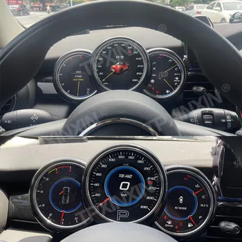Sanal Kokpit Dijital Küme BMW MİNİ İçin F56 Hız Ölçer Ekran Otomatik Stereo Araba Dashboard Oynatıcı GPS Radyo Tamir Enstrüman