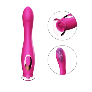 Dropshipping fabrika silikon 7 hızları dil vibratör clitorais stimülasyon titreşimli vibes kadınlar için
