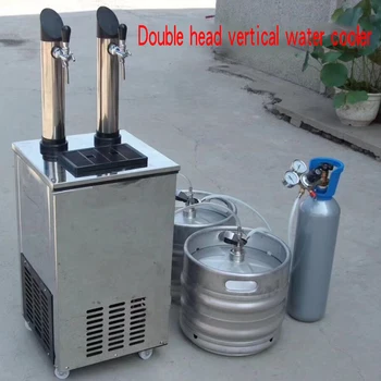 Elektrikli bira otomatı ticari bira buzdolabı fıçı bira makinesi su soğutmalı ayarlanabilir soğutma kapasitesi