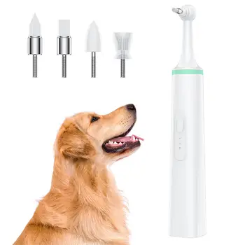 Pet Ultrasonik Diş Fırçası Diş Calculus Diş Temizleyici Ev Kliniği Kullanımı Elektrikli Diş Fırçası Köpekler için