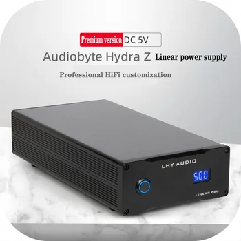 LHY SES 50 W Premium sürüm DC doğrusal güç kaynağı ZPM aynı seviye Audiobyte Hydra Z dijital arayüz DC 5 V