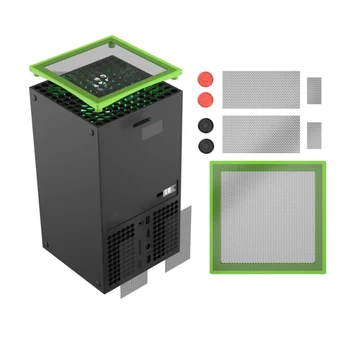 Toz Geçirmez örtü filesi Filtre Jack Stoper Kiti Xbox Serisi X Oyun Konsolu anti-toz Fişleri Paketi Koruyucu Aksesuarları