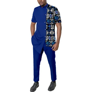 Afrika Erkekler Kısa Kollu gömlek 2023 Hippi Dashiki Ekleme Tasarım Retro Gevşek Sözleşmeli Rahat Eşofman