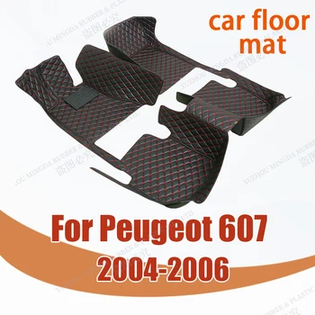 Araba Paspaslar Peugeot 607 2004 2005 2006 İçin Özel Oto Ayak Pedleri Otomobil Halı Kapak İç Aksesuarları