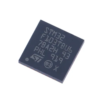 10 Adet / paket orijinal STM32F103TBU6 VFQFPN-36 KOL Cortex-M3 32-bit mikrodenetleyici-MCU