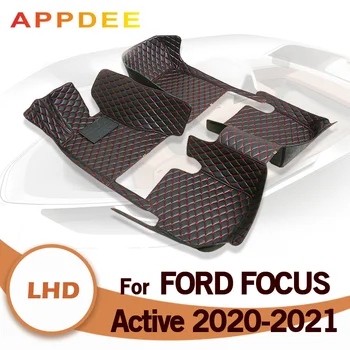 Araba Paspaslar Ford Focus Aktif 2020 2021 Özel Oto Ayak Pedleri Otomobil Halı Kapak İç Aksesuarları