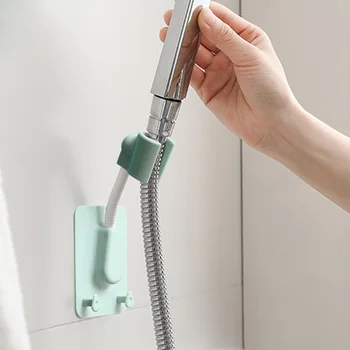 Duş Başlığı Tutucu 1 adet Dayanıklı Vantuz Duş Braketi Ayarlanabilir Duş Braketi Sabitleme Duş Başlığı stand braketi duvar rafı