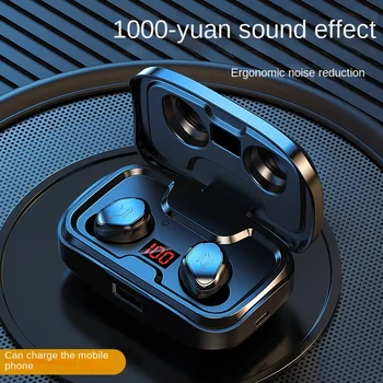 TWS-X10 Bluetooth kulaklık kablosuz kulak içi 5.2 müzik kulaklık Çift Kulak Yeni