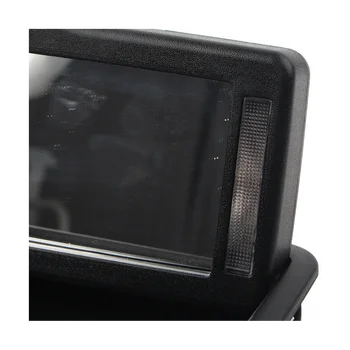 Arka sıra makyaj masası aynası makyaj aynası ışıkları ile Jaguar XJ 2010-2019 için C2D19845PVJ C2D19845NUG siyah