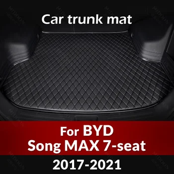 Araba Gövde Mat BYD Şarkı MAX 7 Koltuk 2017 2018 2019 2020 2021 Özel Araba Aksesuarları Oto İç Dekorasyon