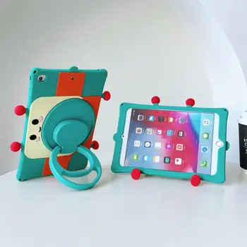 3D Robot Yumuşak Kılıf için iPad 10th 2022 10.2 10.5 inç Hava 3 4 5 Çocuklar İçin Silikon Kapak iPad 9.7 2017 Pro 11 Mini 6 5 1 2 3
