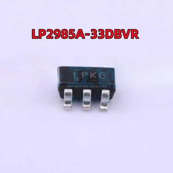 100 ADET / GRUP Yeni LP2985A-33 DBVR ekran LPKG, alçak gerilim diferansiyel regülatörü paketi SOT 23-5 LP2985A
