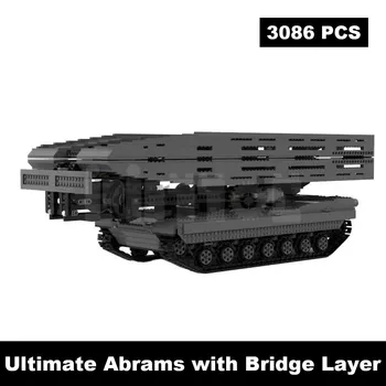 Moc-29526 Ultimate Abrams Köprü Katmanlı Avlb 3086 adet 1.2 m Yapı Taşları Dikiş Oyuncaklar Yetişkinler Çocuklar İçin Erkek Kız