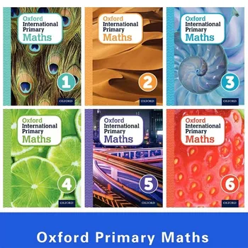 6 kitap İngilizce Oxford Uluslararası Birincil Matematik Matematik Seviye 123456 Ders Kitabı Öğrenci Kitapları Genç Öğrenciler Çocuk