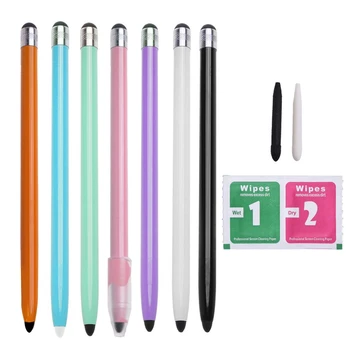 2 in 1 cetvel kalemi Dokunmatik Ekranlar için Evrensel kapasitif stylus kalem Kalem Tablet için