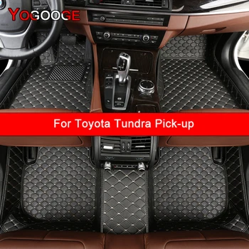 YOGOOGE Özel Araba Paspaslar Toyota Tundra İçin Pick-up Oto Aksesuarları Ayak Halı
