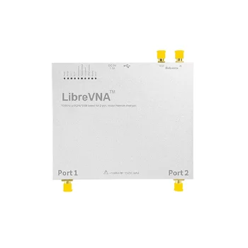 LibreVNA 100kHz-6GHz USB Tabanlı Tam 2 portlu Vektör Ağ Analizörü 16Bit ADC CNC alüminyum korumalı muhafaza