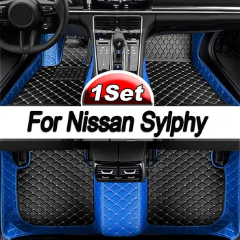 Nissan Sylphy İçin araba Paspaslar 2019 2018 2017 2016 2015 2014 2013 2012 2011 2010 2009 2008 2007 2006 Sentra B17 Aksesuarları