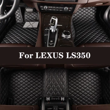 HLFNTF Tam surround İçin özel araba kat mat LEXUS LS350 2018-2019 araba parçaları araba aksesuarları Otomotiv iç