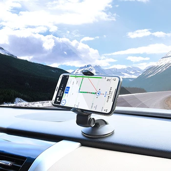 Evrensel Araç Telefonu Tutucu Cam Montaj GPS Telefon Braketi iPhone Samsung Xiaomi için Oto İç Dekorasyon Aksesuarları