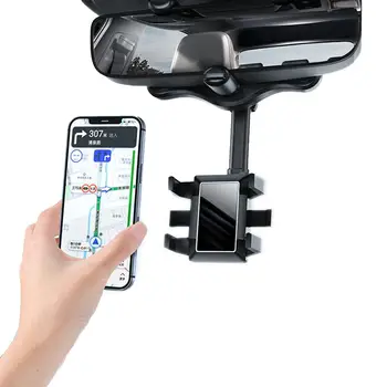 Araba cep telefonu tutacağı Telefon Dağı Navigasyon Braketi Araba İçin Hafif ABS Malzeme Seyrüsefer Seyretmek İçin Araç Telefonu Dağı