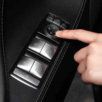 Kapı Anahtarı Düğmesi Sticker Tesla Model S X İç Aksesuarları Kapı Anahtarı Anti-scratch Koruyucu Araba Dekor Parçaları