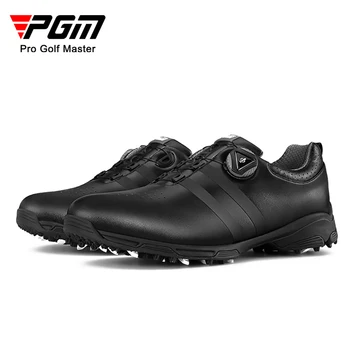 PGM golf ayakkabısı s Erkekler Su Geçirmez Sneakers Nefes Spor Eğitimi golf ayakkabısı Adam Kaymaz Dönen Toka Golf Eğitmenler XZ186