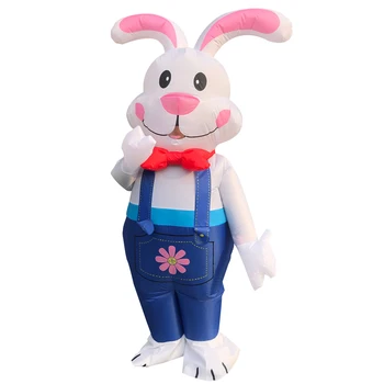 2023 Yeni Yetişkin paskalya tavşanı Şişme Kostümleri Anime Tavşan Cosplay Kostüm Kadın Tavşan Cadılar Bayramı Kostümleri Parti Rol Oynamak