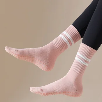 8 Pairs kaymaz Kadın Yoga Çorap Erkekler Kat Kavrama Çorap Pilates, Dans, Trambolin, Ev, Hastane, fitnes trambolini Çorap
