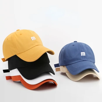2023 Doruğa Kap Moda Mektubu M erkek Nefes Çift Yumuşak Üst beyzbol şapkası erkek beyzbol şapkası kadın Şapka erkekler için