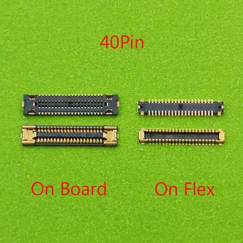 2 adet 40pin lcd ekran Ekran Flex FPC Bağlantı Noktası Fişi Anakart Samsung Galaxy M40 M405 M405F A60 A6060 A606 A606F
