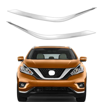 Nissan Murano 2015 için 2016 2017 2018 Araba Ön Tampon Alt Krom Trim Kalıplama 62074-5AA2A Oto Dış Aksesuarları