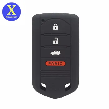 Xinyuexin silikon araba anahtarı Durum Kapak için Acura ZDX 2010-2013 TXL ILX RDX 2013-2017 çarpma sensörü Aksesuarları Kabuk Koruyucu