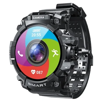 2023 Yeni akıllı saatler Adam GPS 4G WİFİ Nefes Eğitimi Bluetooth Dural Kamera spor saat Çağrı Android - W3JD En İyi Sıcak