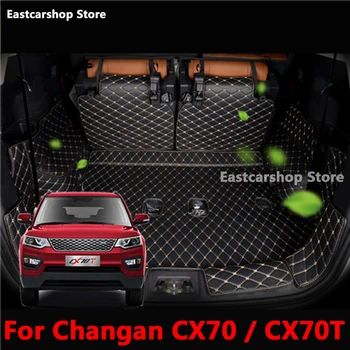 Changan CX70 CX70T Araba Her Şey Dahil Arka Gövde Mat Kargo Boot Liner Tepsi Bagaj Koruyucu koruyucu örtü 2016-2018 2019