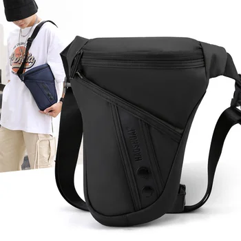 Yeni açık sürme bacak çantası çok fonksiyonlu taktik göğüs çantası spor eğlence askılı çanta bel çantası Lu Yabao