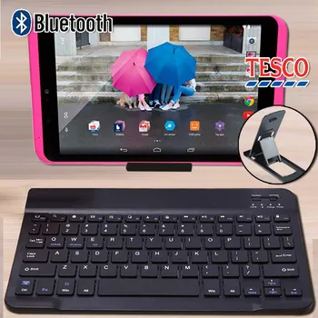 Kablosuz bluetooth Klavye TESCO Windows Connect 10 / Windows Connect 9 8.9 İnç Tablet kablosuz klavye Taşınabilir Klavye