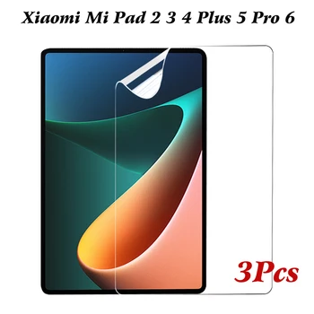 3 paket yumuşak ekran koruyucu için Xiaomi mi Pad 5 pro 11 