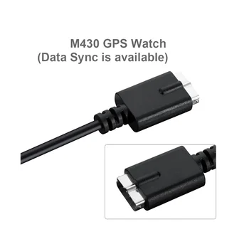 Hızlı USB şarj aleti Kablosu Polar M430 akıllı saat 1M şarj kablosu Veri Kablosu Polar M430 GPS Koşu İzle