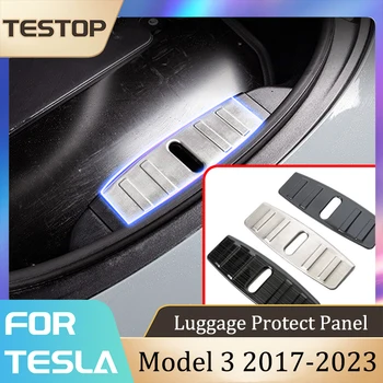 Bagaj Koruma Paneli Tesla Modeli 3 2017-2023 Aksesuarları Ön Motor Bagaj Kutusu Bagaj Tampon Paneli Tesla Modeli 3 2023
