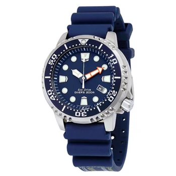 mergulho relógio pulseira de silicone mergulho luminoso display calendário casual moda relógio à prova dwaterproof  mostrador