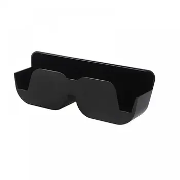1 ADET Otomatik Gözlük Tutucu Kendinden Yapışkanlı Evrensel Araba Güneş Gözlüğü Durumda Organizatör Güneş Gözlüğü kutu tutucu Araç Tutucu Gözlük